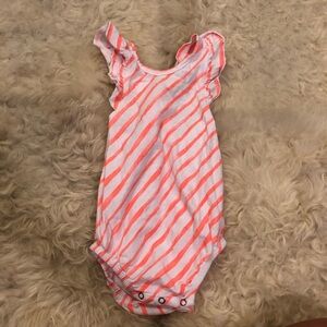 Joah Love Striped Onesie